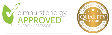 Elmhurst Energy Approved Energy Assessor Quality Promise Logo